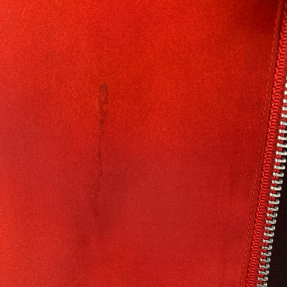 Vintage 1980s Red water proof windbreaker coat - Picture 3 of 7
